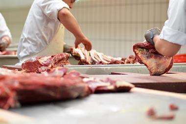 butcher meat factory worker