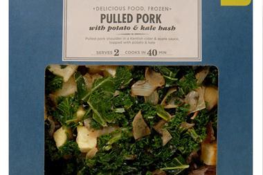M&S frozen ready meal: pulled pork hash