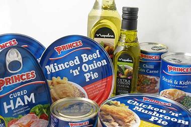 Princes oils, canned meat and fish lines have been culled