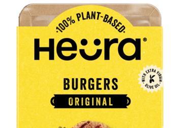 New Heura Burger packaging