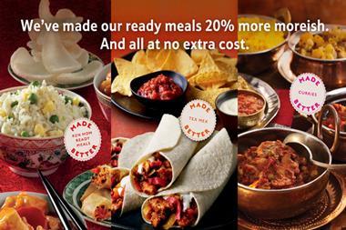 Tesco revamped ready meals advert