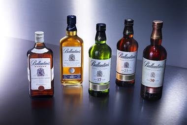 Ballantine's whisky range, from Pernod Ricard