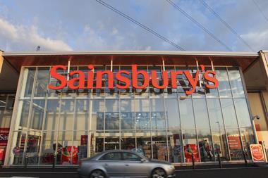 Sainsburys fascia store