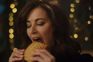 Greggs Christmas ad 2024 Nigella Lawson