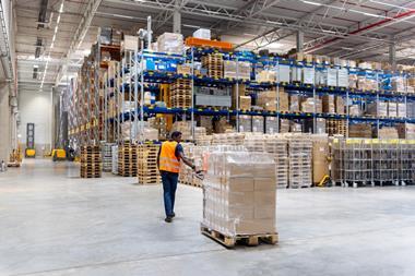 pallet storage warehouse supply chain