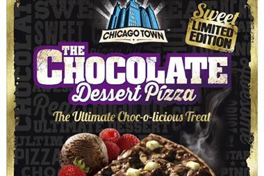 Chicago Town chocolate pizza