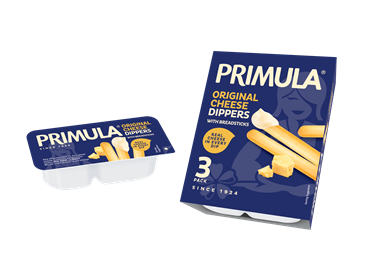 Primula Original Cheese Dippers Breadsticks Multipack 3 x 43g