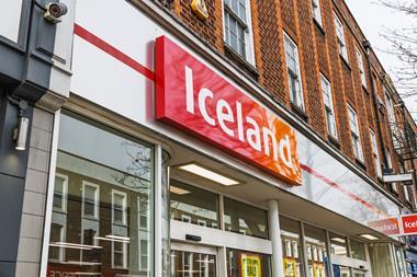 iceland store sign