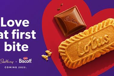 Cadbury x Biscoff visual