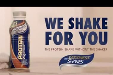 For Goodness Shakes advert