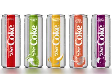 New Diet Coke range for the US - Jan 2018