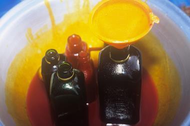 Adulterated palm oil