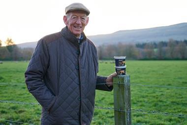 Dr Graham with Graham's Gold Cream - Graham's Family Dairy