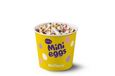 Cadbury Mini Eggs McFlurry
