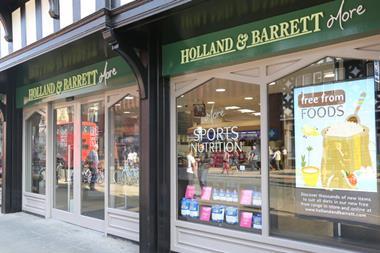 Holland & Barrett free-from More store Chester