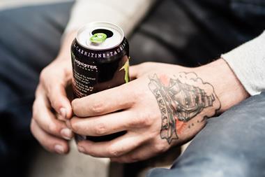 Monster energy drink