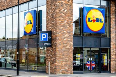 lidl store sign