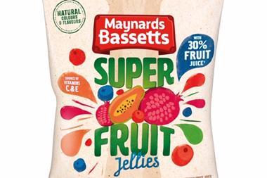 Maynards Bassetts Superfruits Jellies 130g