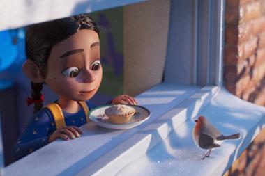 Lidl - A Christmas You Can Believe In - robin and girl