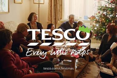Tesco Christmas ad