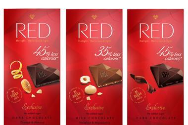 RED low-cal chocolate