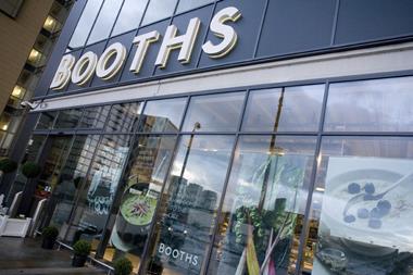 booths store shop front