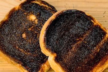 burnt toast