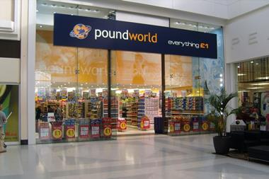 Poundworld storefront