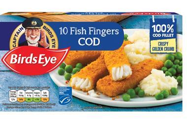 Birds Eye 10 Fish Fingers Cod