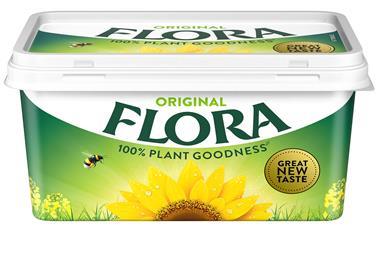 Flora Original 500g - Top Down With Medal