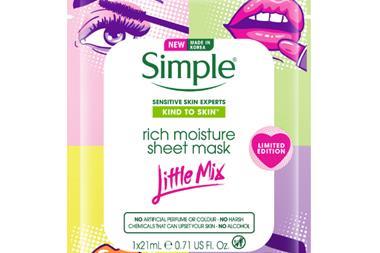 Simple Little Mix Rich Moisture Sheet Masks