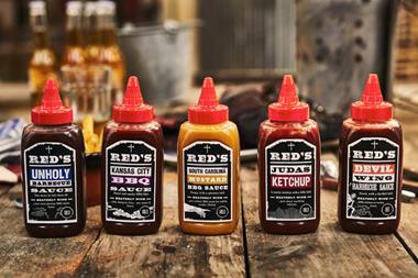 Red's True Barbecue sauce range