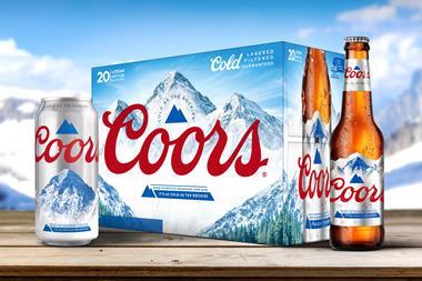 Coors new packaging 1 can