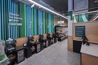 whole foods market store self check out pay