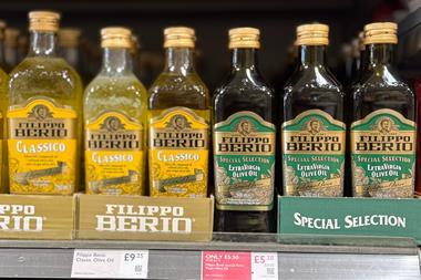 Filippo Berio promotion in Waitrose