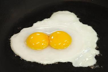 M&S Double Yolk Egg