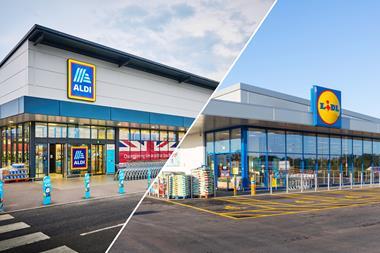 Aldi and Lidl stores