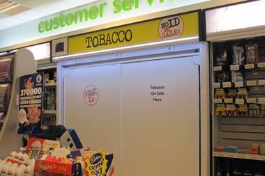 tobacco discplay ban ranging