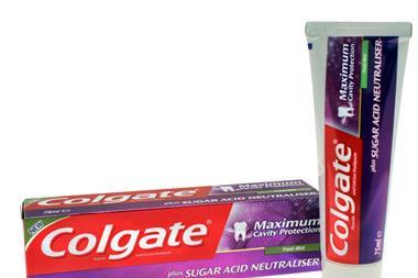 Colgate sugar-neutralising toothpaste