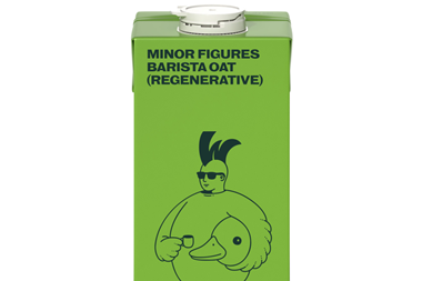 Carton of Minor Figures Regenerative oat milk