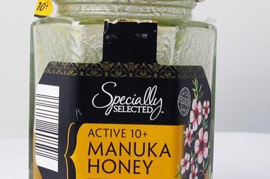 specially selected manuka honey