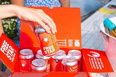 Case of Freestar low-alcohol beer