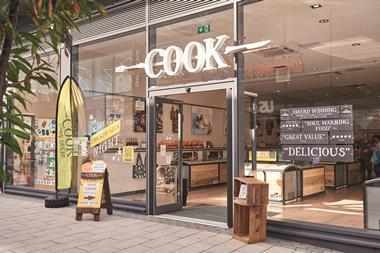 Cook's food trial encourages shoppers to buy healthier lines