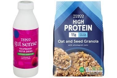 Tesco Gut Sense and High Protein NPD