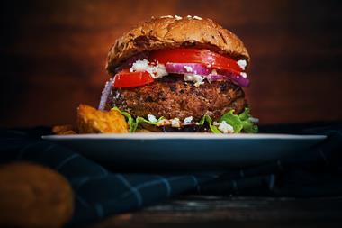 plantbased alt meat veggie burger