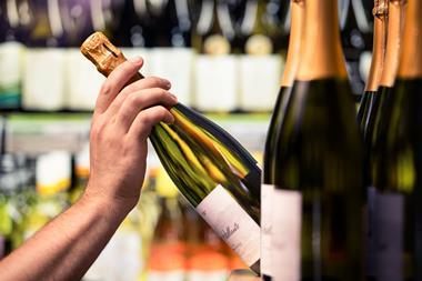 champagne sparkling wine supermarket