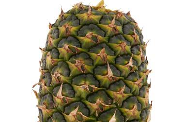 Aldi crownless pineapple