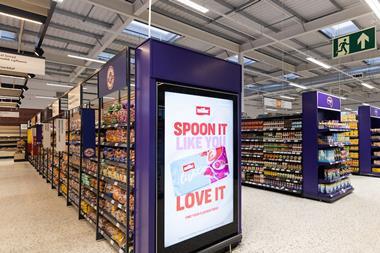 Sainsbury's digital screens