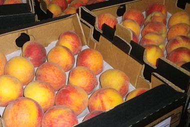 Oz peaches and nectarines arrive in the UK