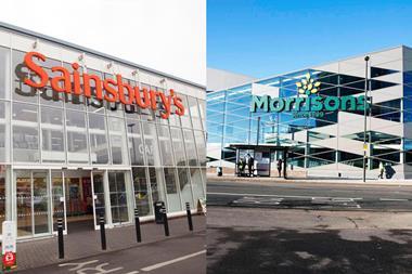 Sainsbury's and Morrisons